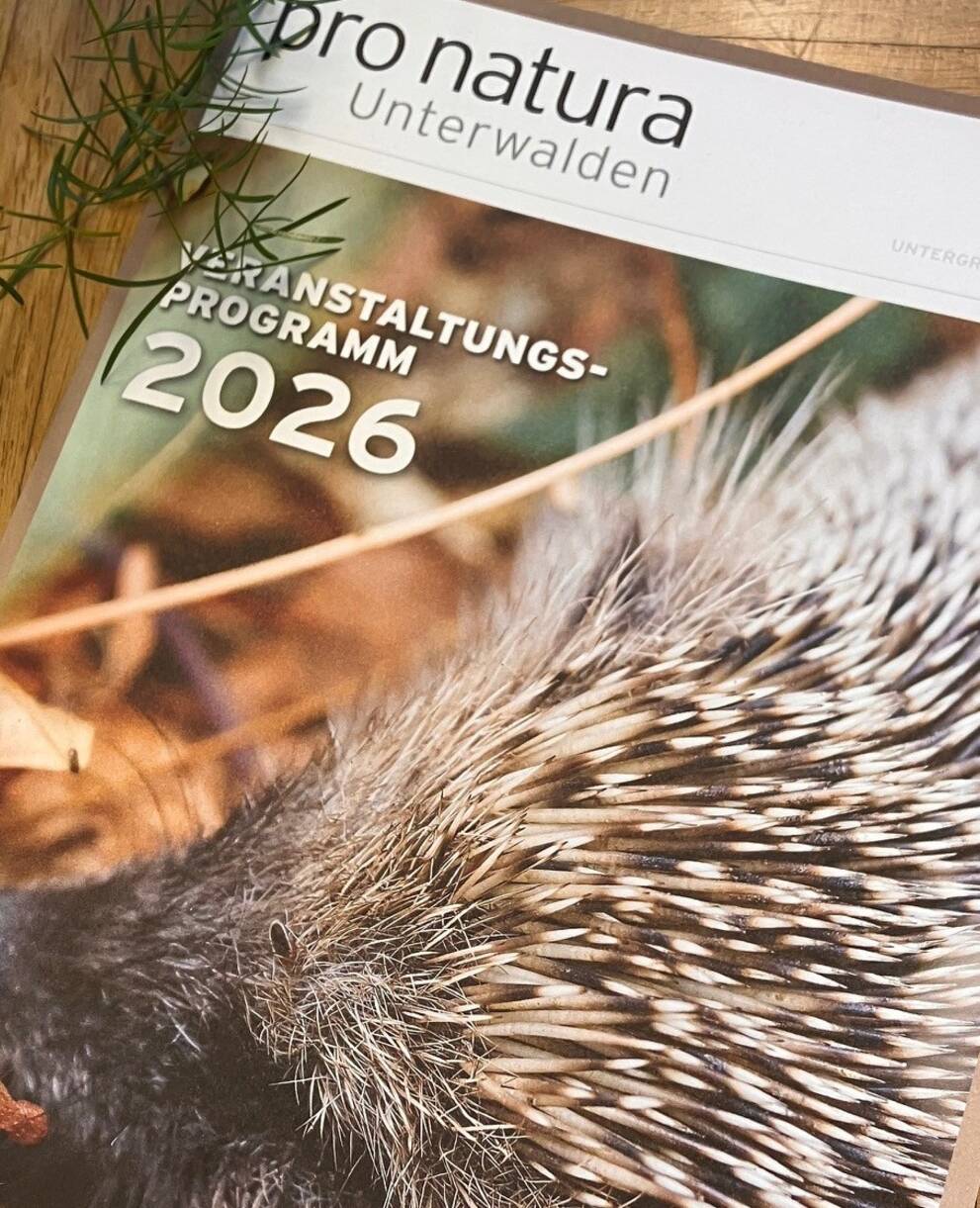 Veranstaltungsprogramm Pro Natura Unterwalden
