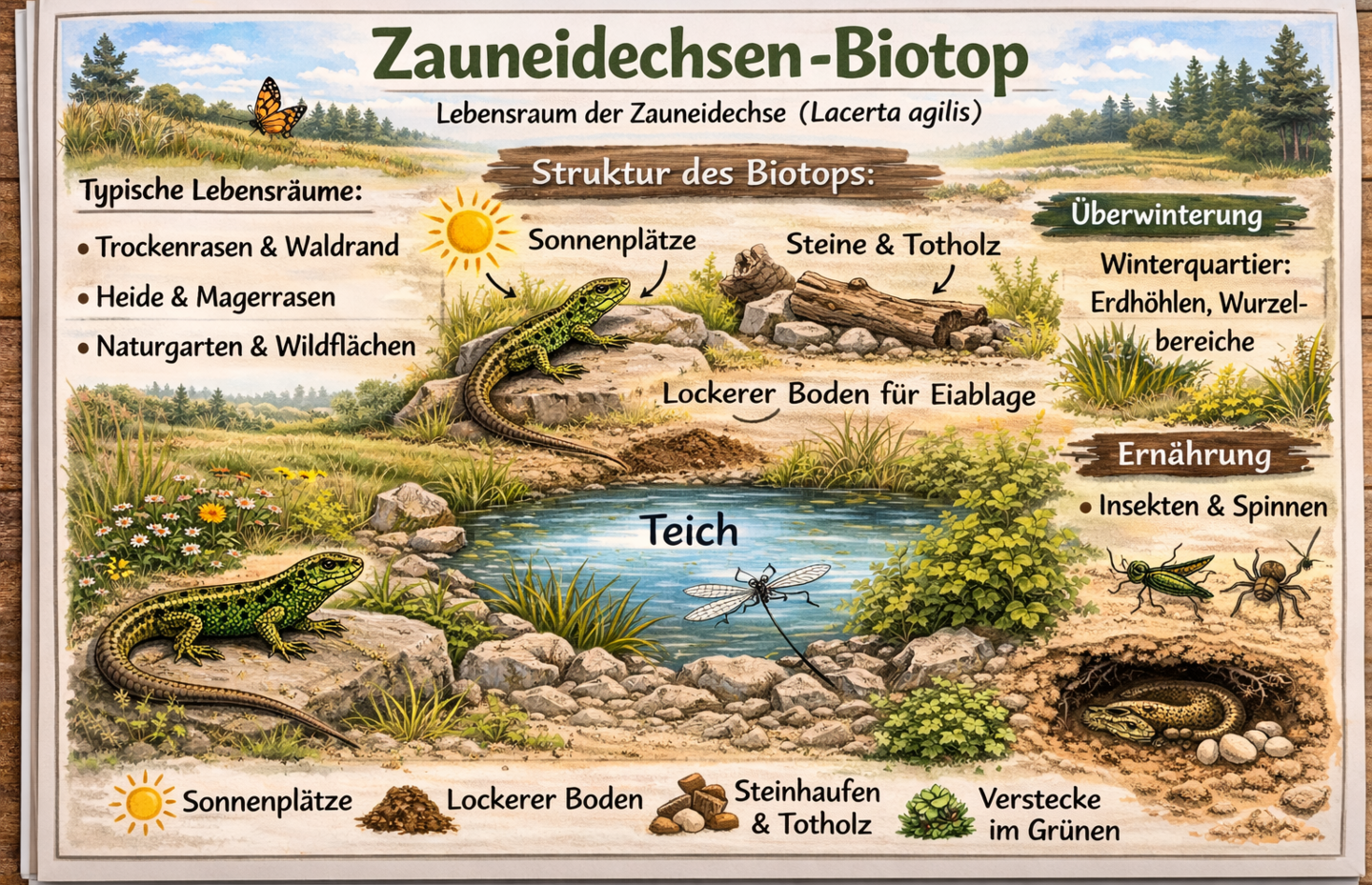 Zauneidechse